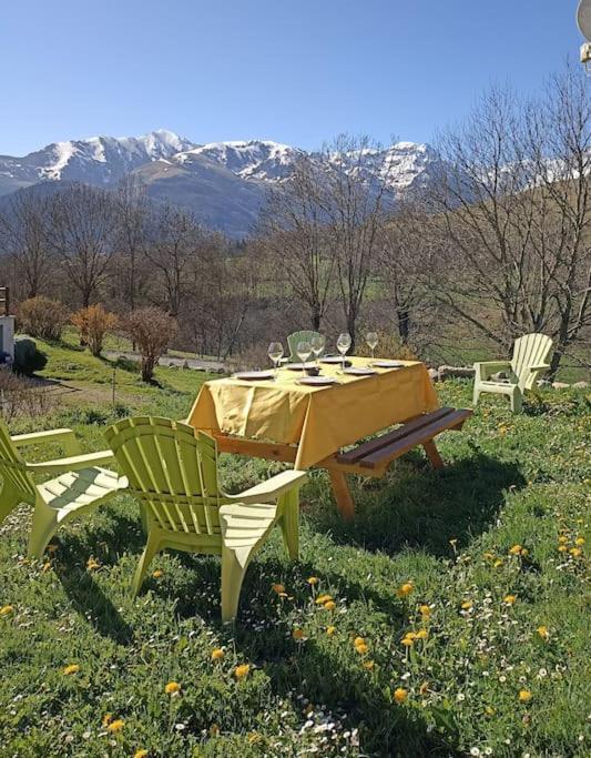 Maison De Montagne Au Calme Avec Cheminee Poubeau 외부 사진